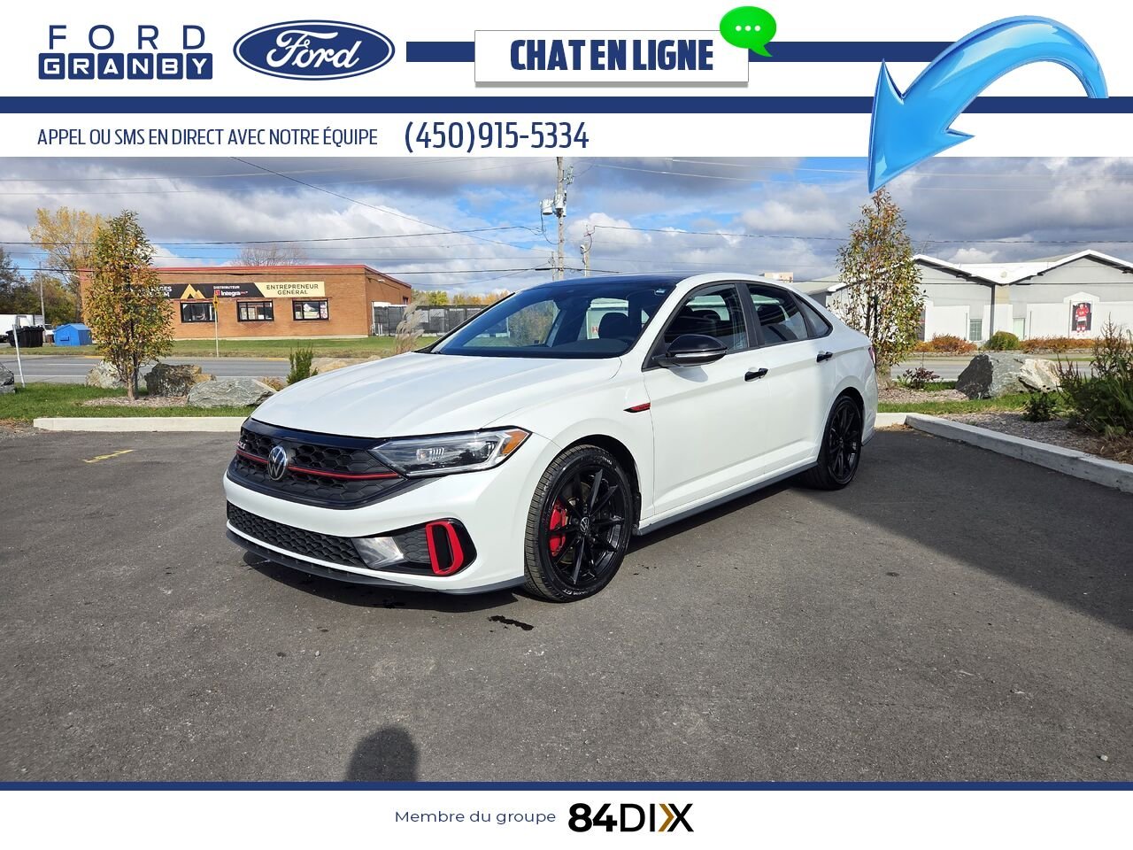 Volkswagen Jetta GLI 2024 Blanc Granby - photo #2