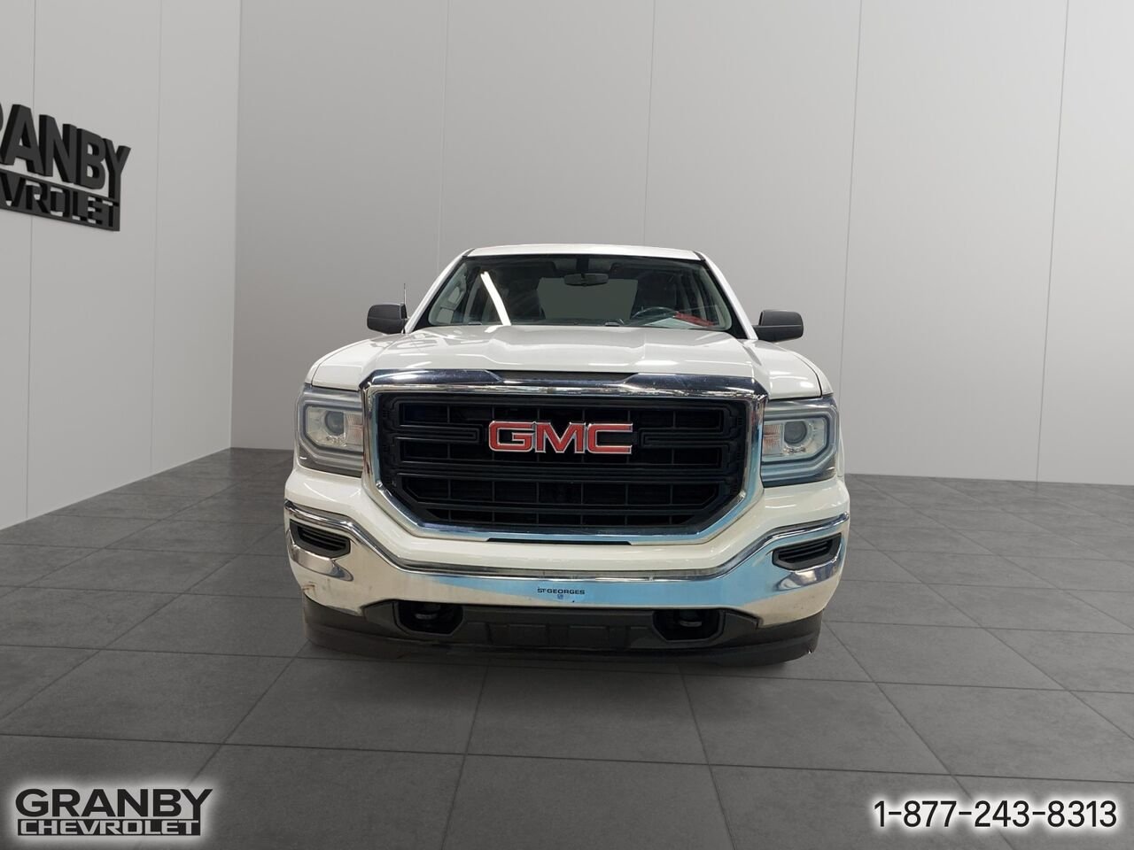 GMC Sierra 1500 Limited cabine double 4RM | G3627 2019 Blanc Granby - photo #1