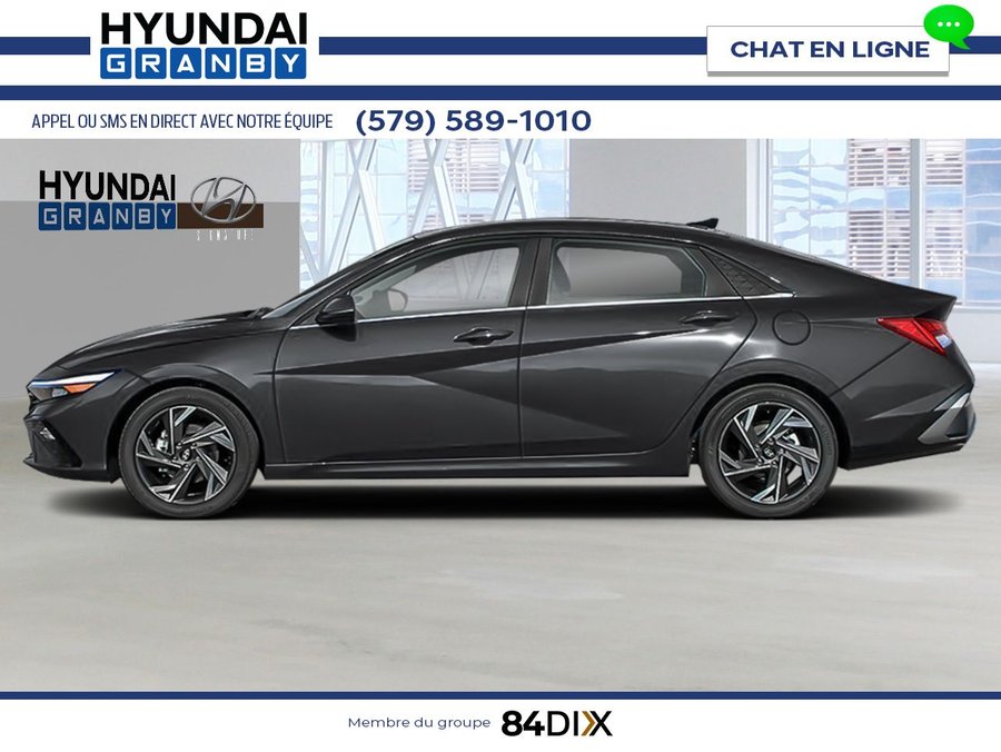 HYUNDAI Elantra hybride Luxury DCT 2025 Noir abysse