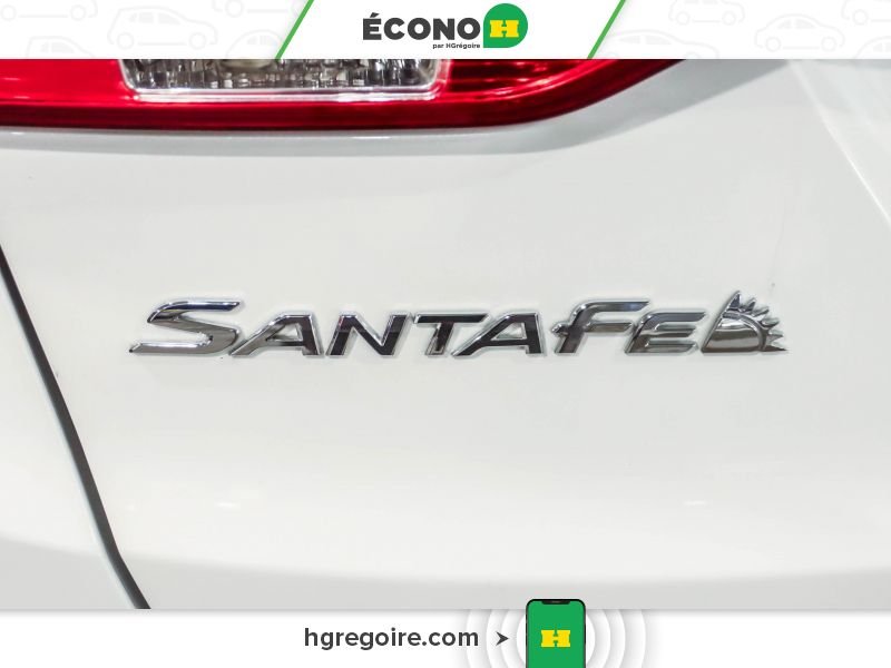 2016 Hyundai Santa Fe White Blainville - photo #11