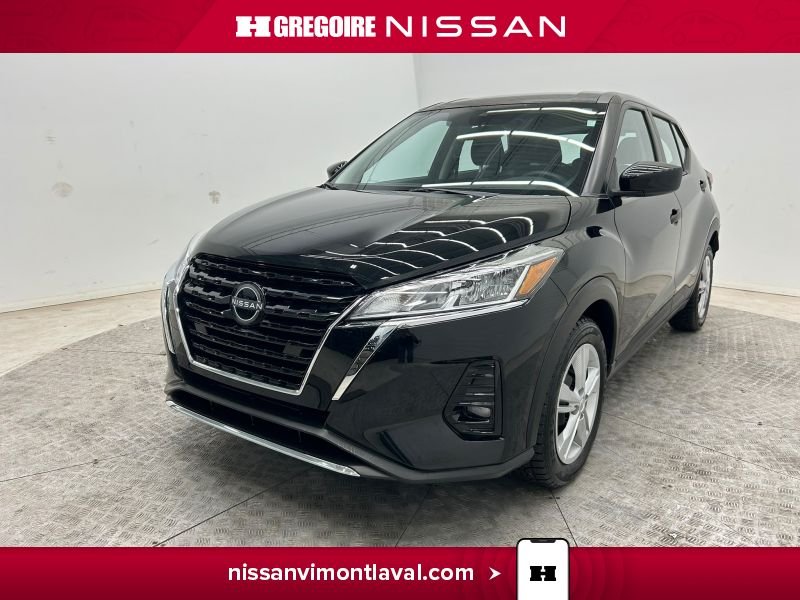 2024 Nissan Kicks S CARPLAY CAMERA MAGS A PARTIR DE 2.99% Black