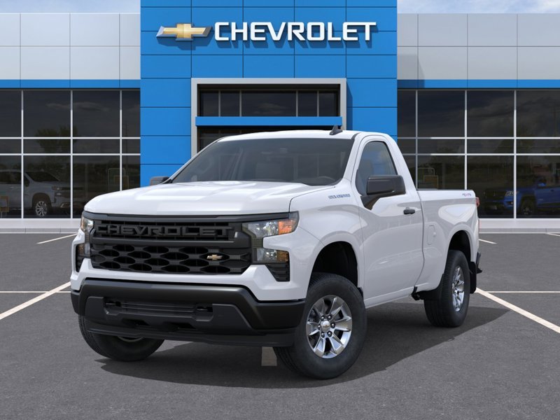 CHEVROLET Silverado 1500 WT cabine classique 4RM 126 po 2026 BLANC SOMMET Gatineau - photo #5