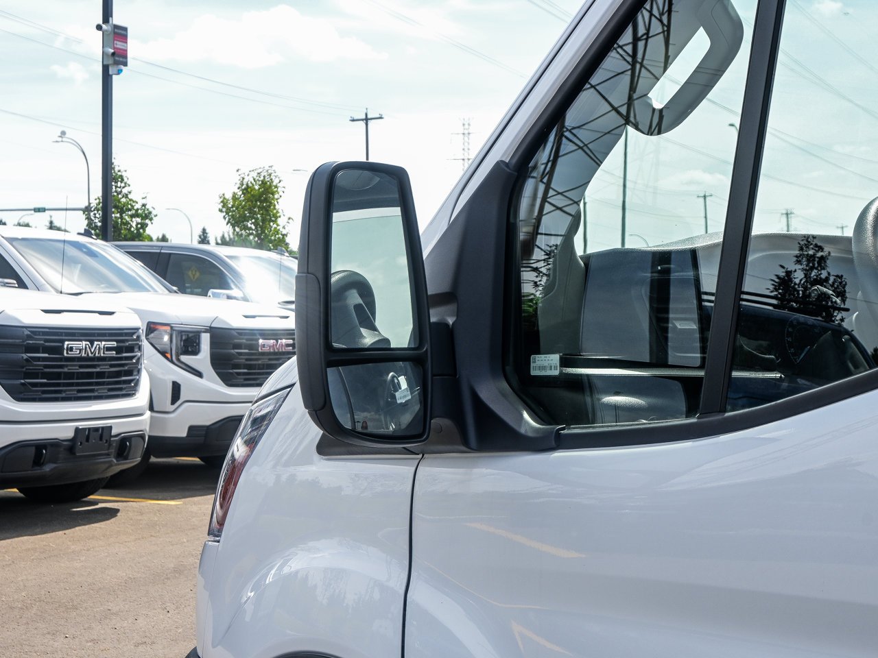 2025 Ford Transit Cargo Van T-250 148 Hi Rf 9070 GVWR AWD White Sherwood Park - photo #6