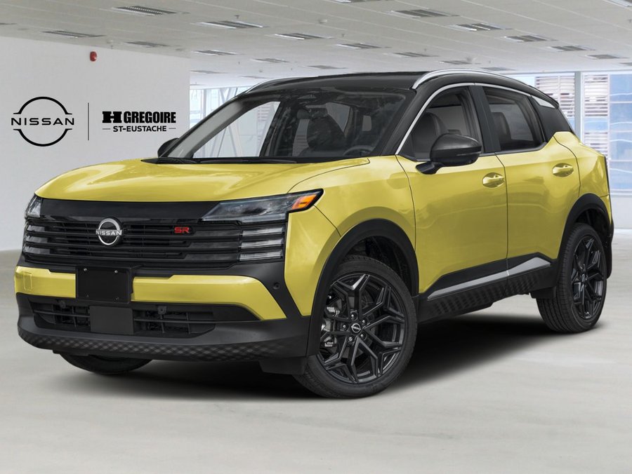 Nissan Kicks 2027 2027 Jaune yuzu métallisé/Noir intense