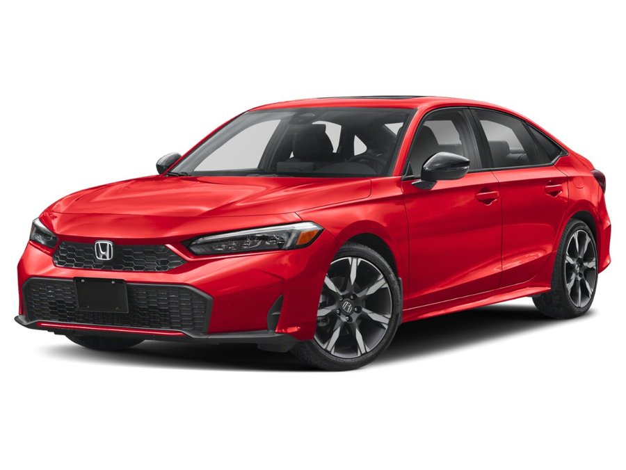 Honda Civic hybride berline Sport Touring eCVT Sedan 2026 Rouge rallye