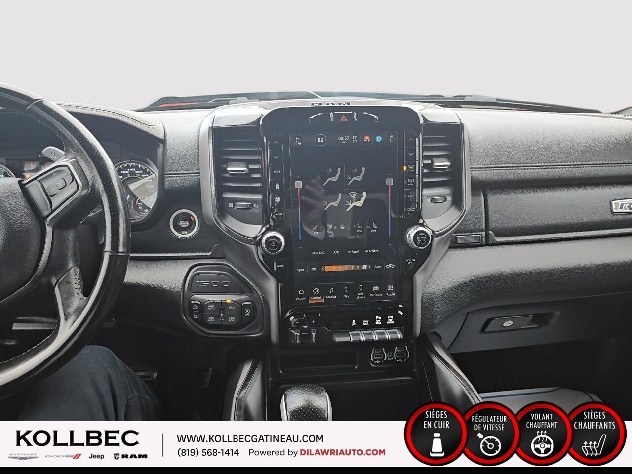 RAM 1500 Rebel GT Crewcab 4x4 2022 Rouge Ottawa & Gatineau - photo #27