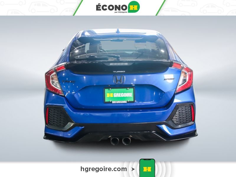 Honda Civic 822544 | SPORT A/C TOIT GR ELECT CAM RECUL MAGS 2017 Bleu Laval - photo #5