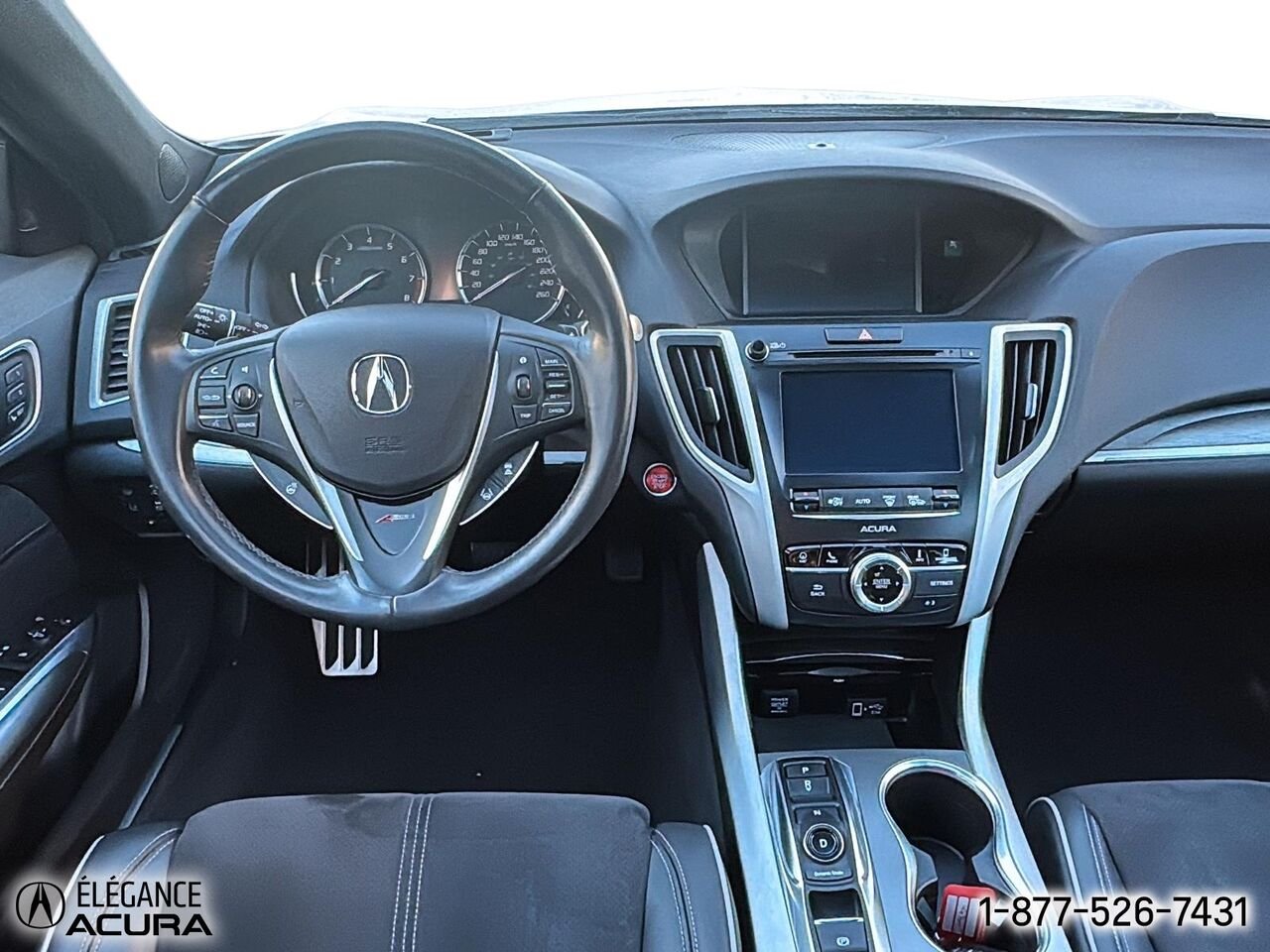 Acura TLX A-Spec berline SH-AWD avec ensemble Tech | A8936 2020 Blanc Granby - photo #11