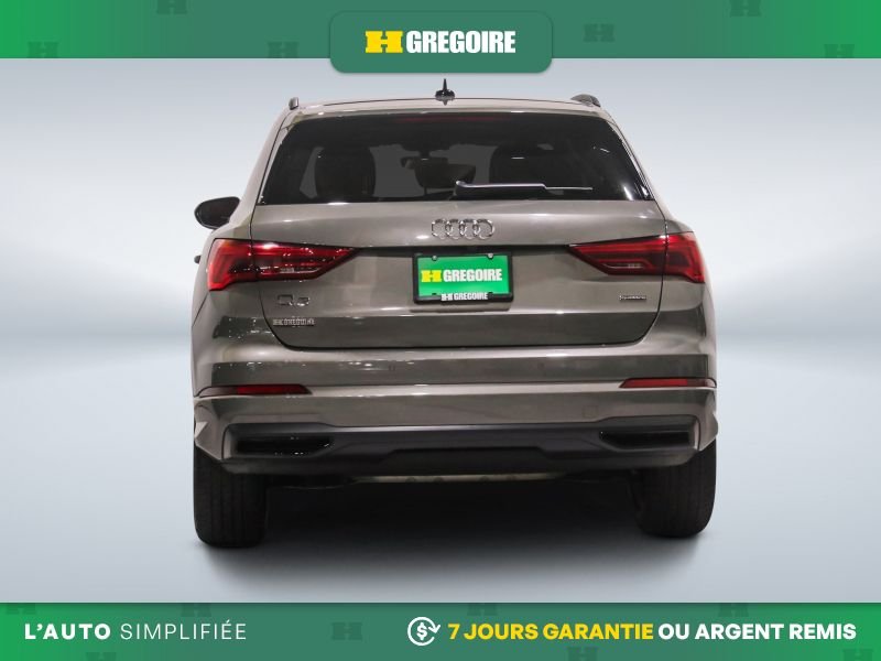 Audi Q3 823224 | Komfort AWD AUTO AC CUIR TOIT MAGS CAM RECUL BLEUT 2022 Vert Laval - photo #7