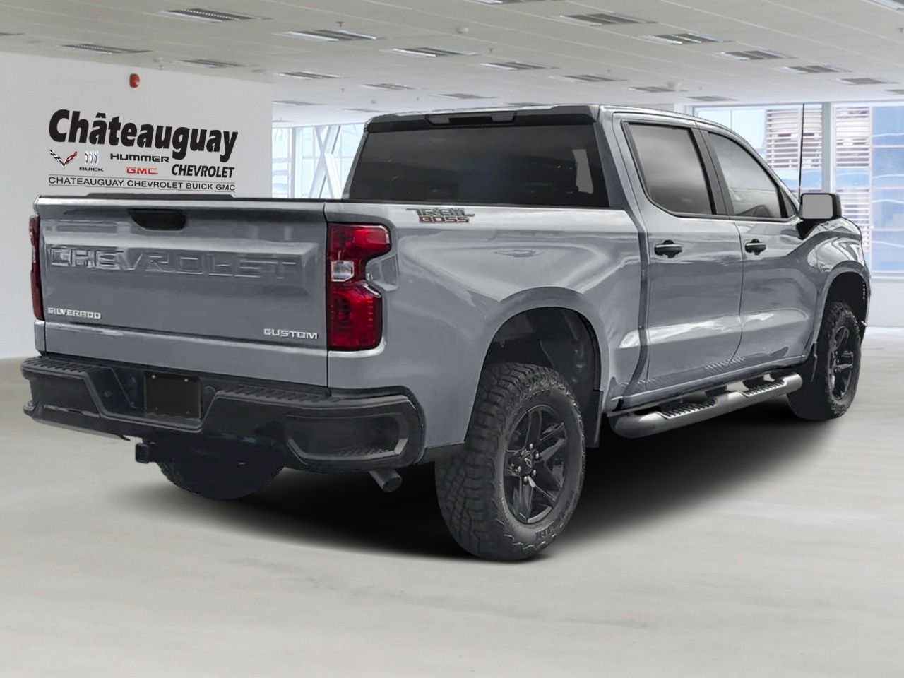 2026 CHEVROLET Silverado 1500 Custom Trail Boss cabine multiplace 4RM 157 po Black Châteauguay - photo #1