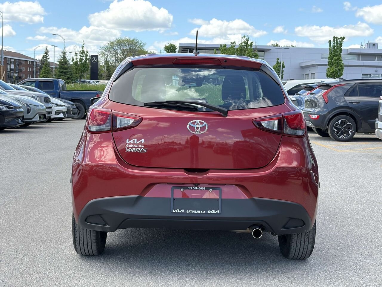 2020 Toyota Yaris Red Gatineau - photo #4