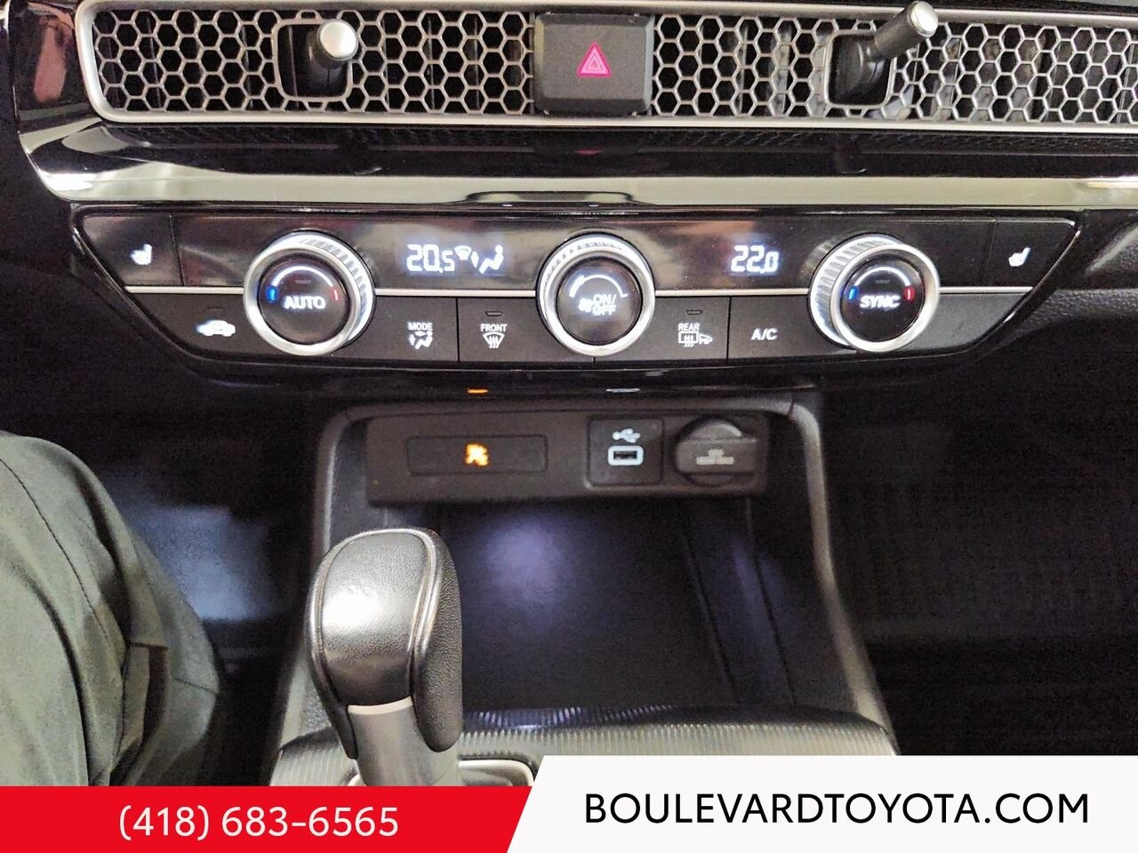 Honda Civic Berline 100411A-84 | EX 2023 Blanc Québec - photo #12