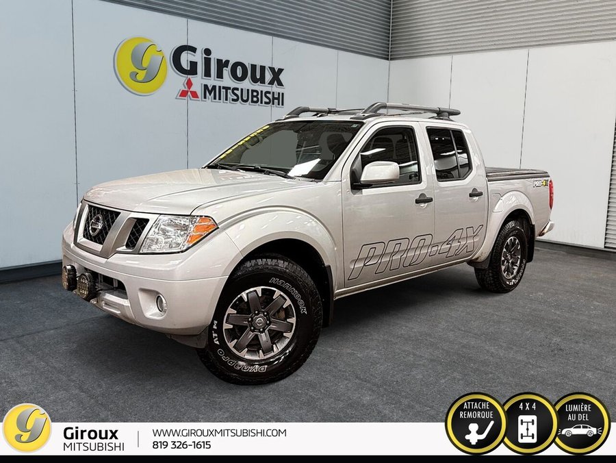 2019 NISSAN FRONTIER PRO-4X cabine double 4x4 caisse standard BA Grey
