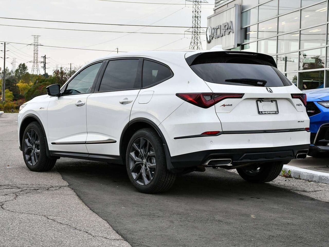 2024 Acura MDX A-Spec - ACURA CERTIFIED White Etobicoke - photo #7