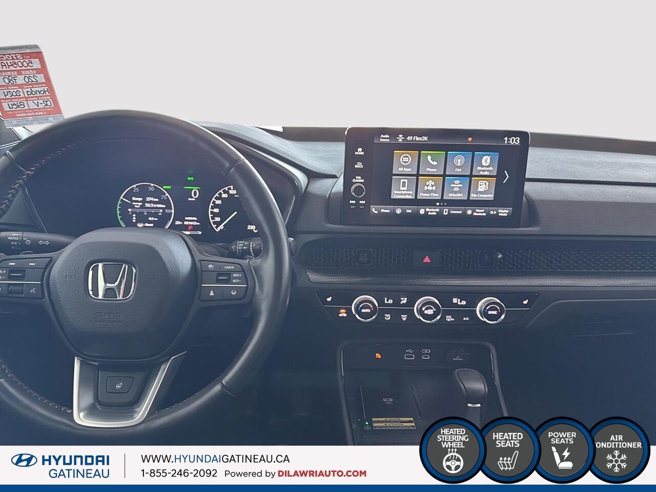 2024 Honda CR-V hybride Blue Gatineau - photo #7