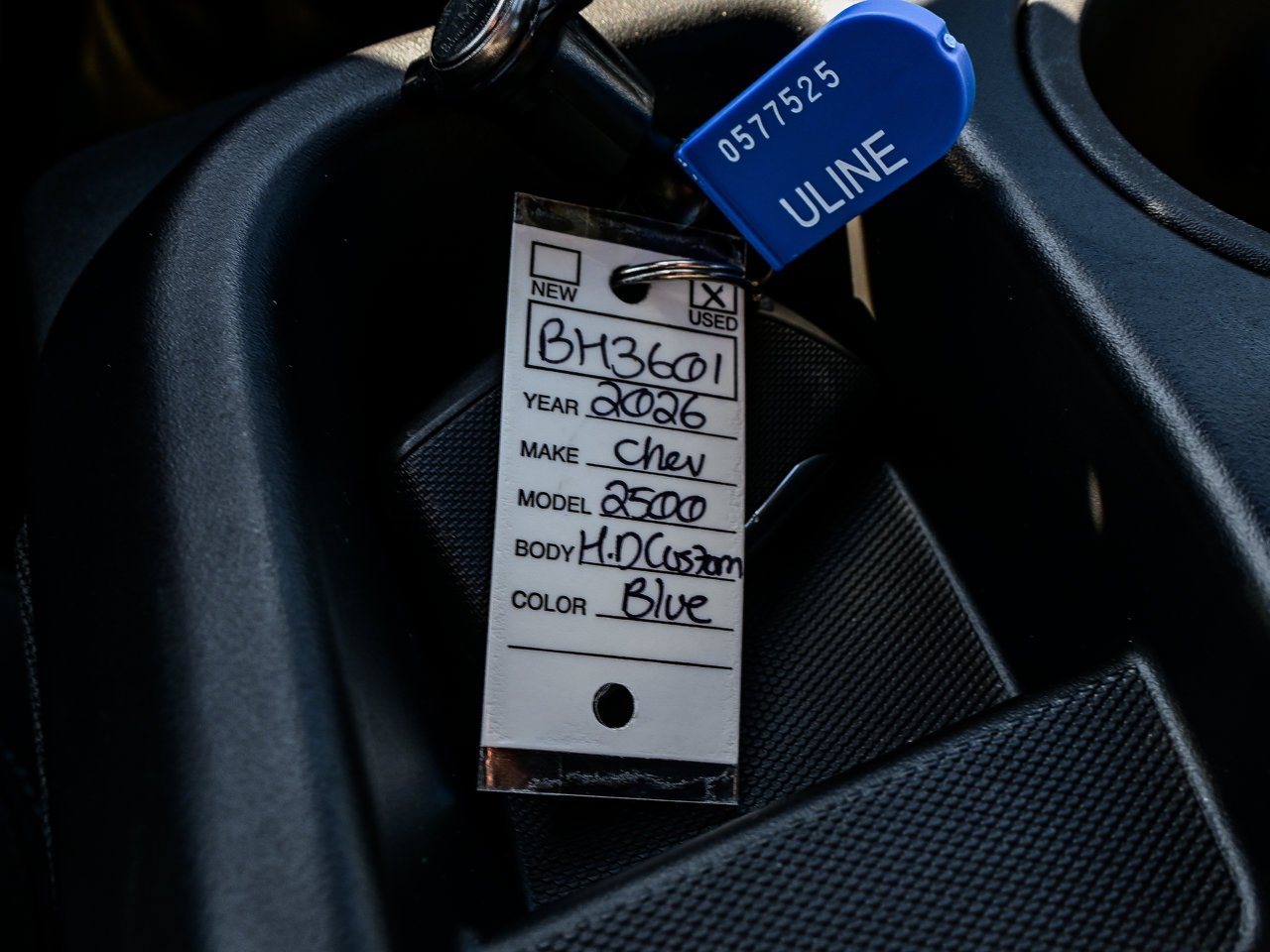 2026 Chevrolet Silverado 2500HD 4WD Crew Cab 159 Custom Blue Sherwood Park - photo #30
