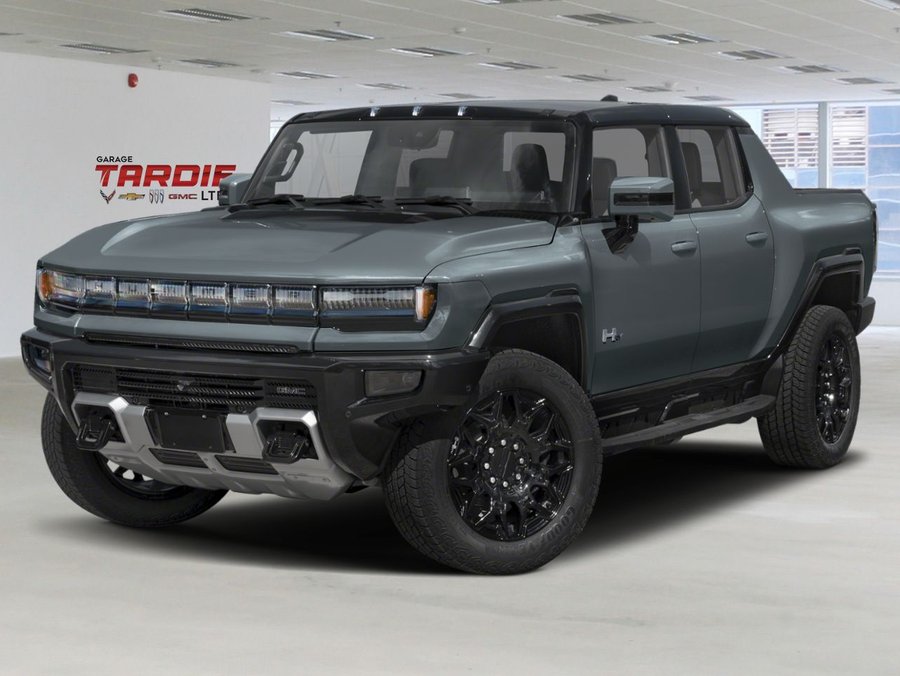 2026 GMC HUMMER EV Pickup 2X cabine multiplace e4RM avec 1SC Meteorite Metallic (Grey)