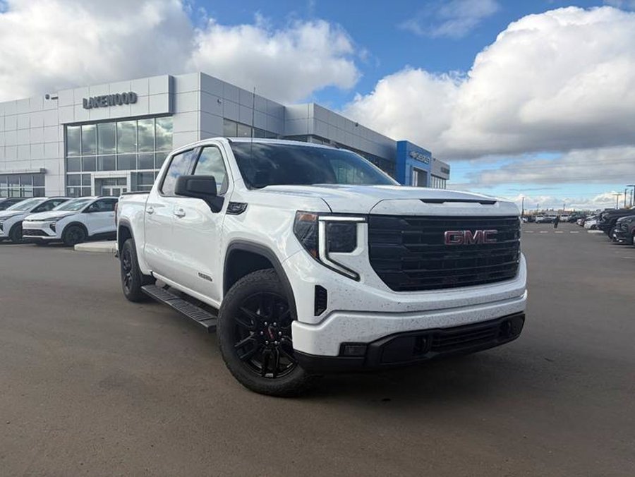 2026 GMC Sierra 1500 Elevation 3.0T Duramax X31 | Heated Leather Bucket Seats White