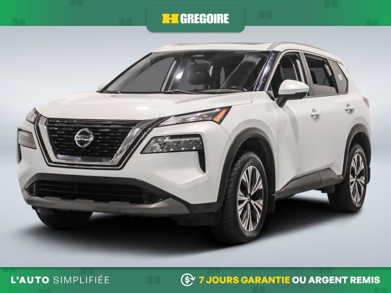 Nissan Rogue SV AWD AUTO AC CUIR TOIT MAGS CAM RECUL BLEUTOOTH 2021 Blanc
