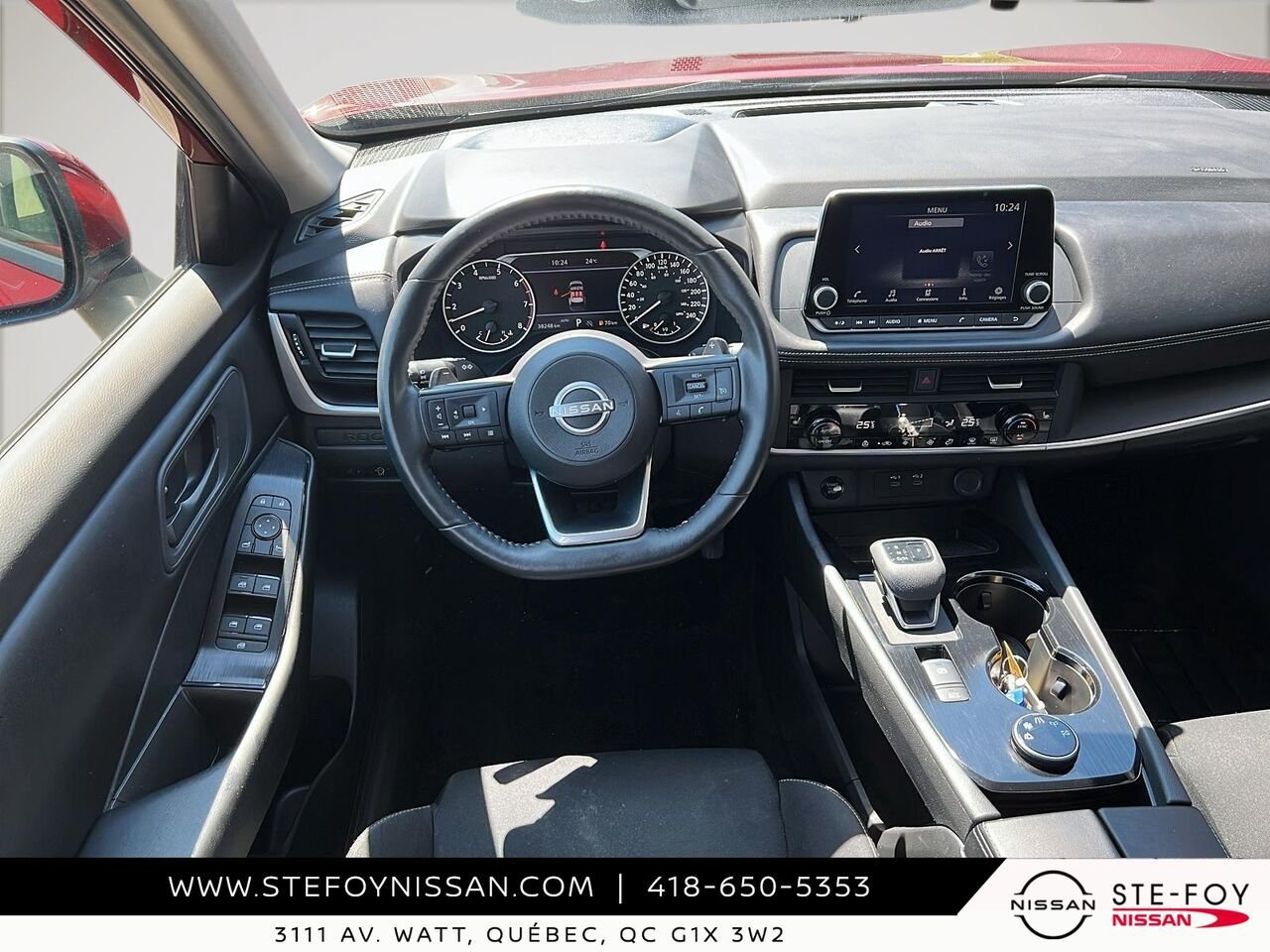 2024 Nissan ROGUE S TRACTION INTEGRALE Red Ste-Foy - photo #13