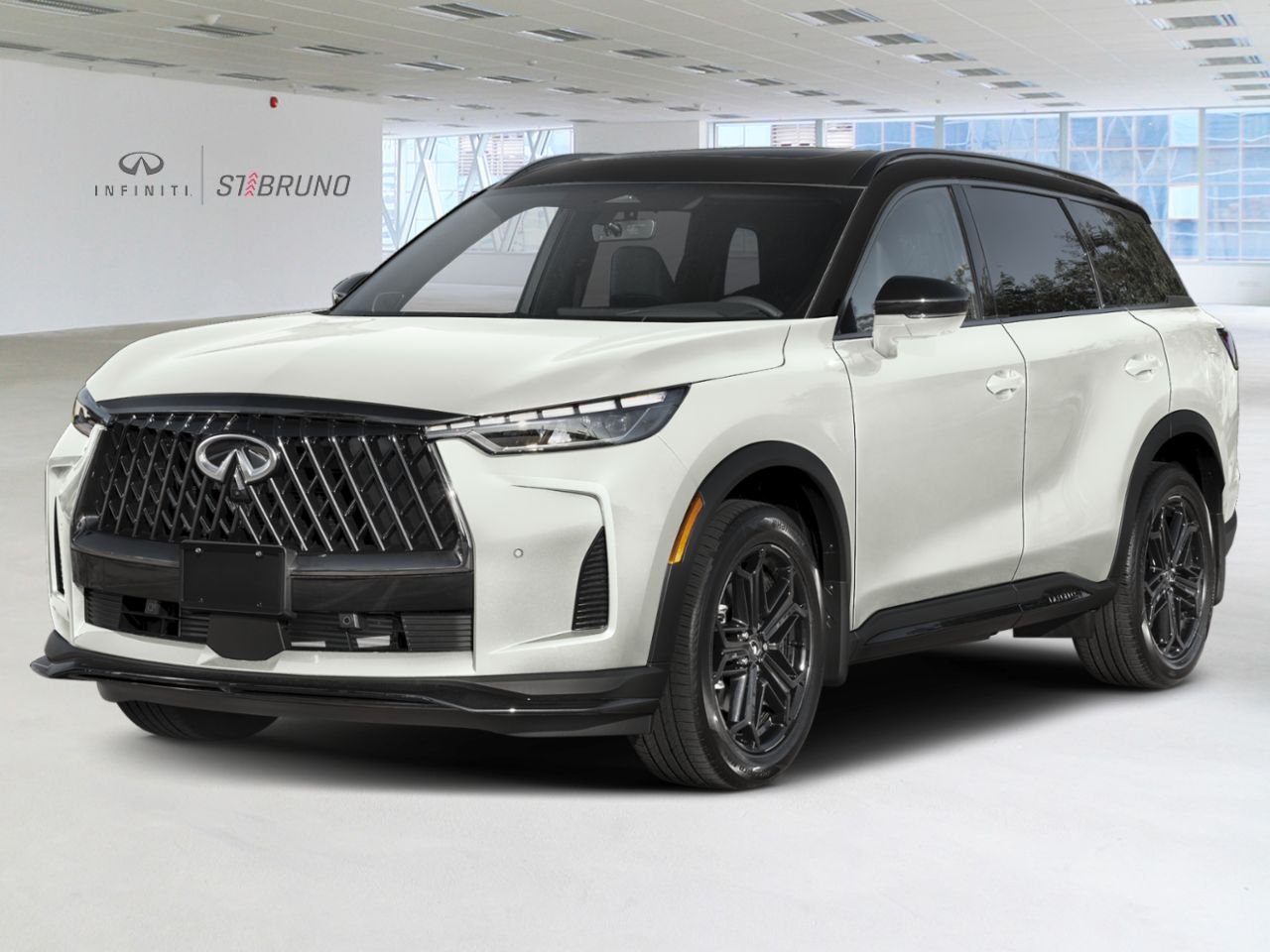 INFINITI QX60 2027 Blanc brillant/Noir obsidienne Saint-Basile-le-Grand - photo #0