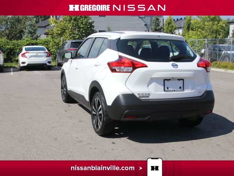 Nissan Kicks BP6378 | SV TRES BAS KILO AUCUN ACCIDENT SIEGE CHAUFFANT 2019 Blanc Laval - photo #5