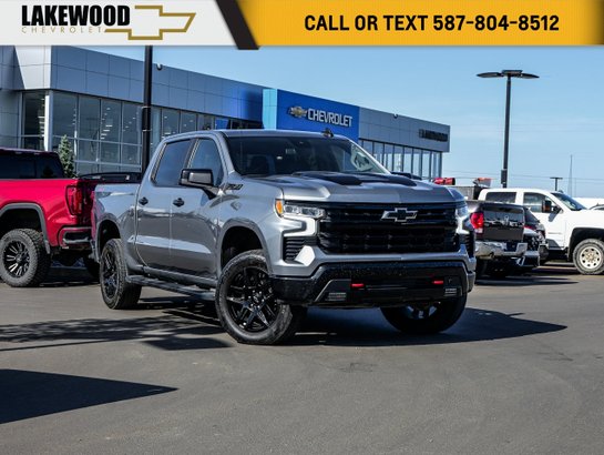 2024 Chevrolet Silverado 1500 2LT Trail Boss 6.2L | Heated Leather Bucket Seats Grey