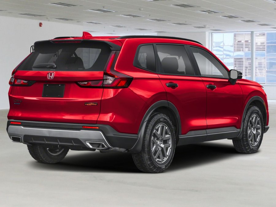 2027 HONDA CR-V Hybrid TrailSport AWD Radiant Red Metallic