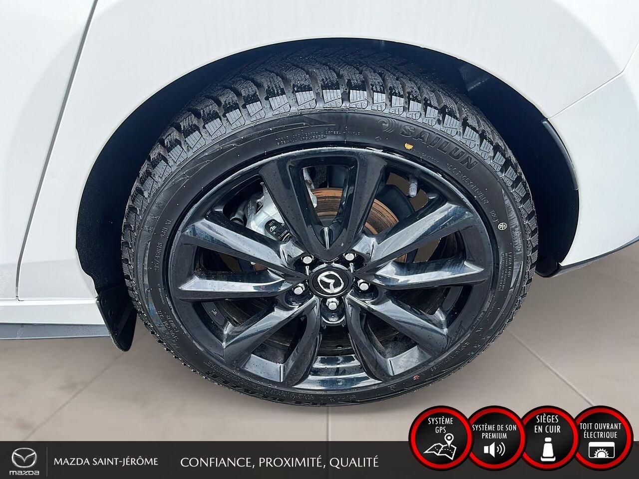 2025 Mazda Mazda3 Sport White Ste-Agathe des Monts - photo #11