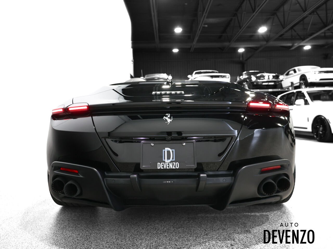 2025 Ferrari Roma Black Saint-Eustache - photo #4