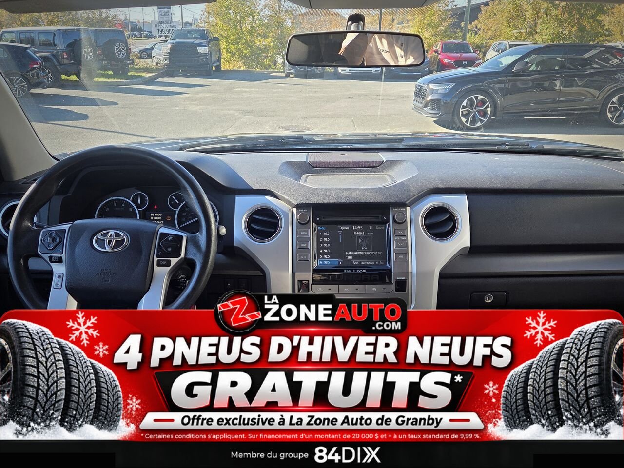 Toyota Tundra SR5 V8 5.7L 2017 Gris Granby - photo #13