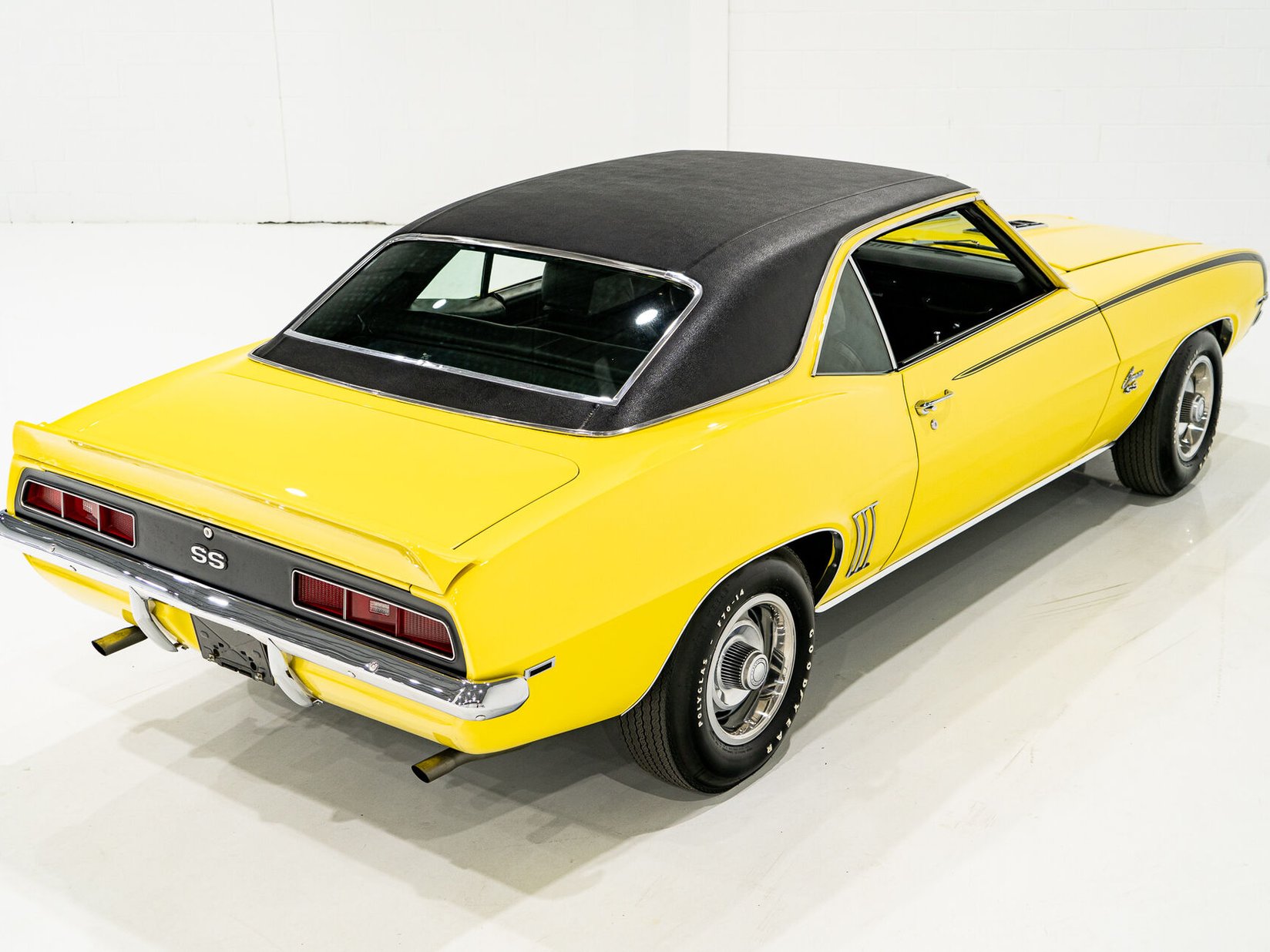 Chevrolet Camaro SS **PRIX EN USD** With factory A/C 1969 Jaune Montréal - photo #41