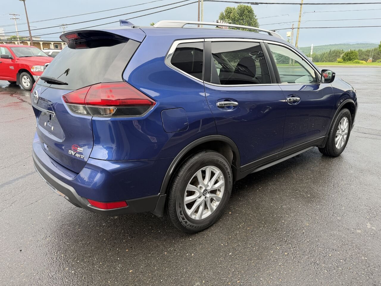 2019 Nissan Rogue Blue Nantes - photo #4