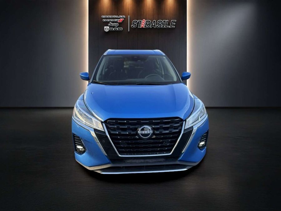 2024 Nissan Kicks SV FWD, SIEGES ET VOLANT CHAUFFANTS, DEMARREUR, CARPLAY/ANDROID Blue