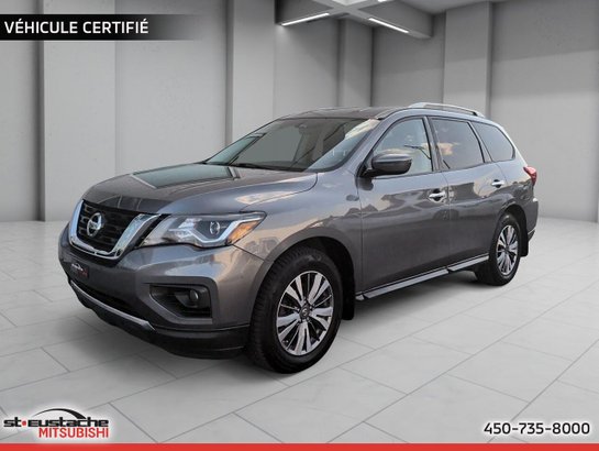 Nissan Pathfinder AWD/4X4 SV-7 PASSAGERS-BANC CHAUFFANT-CAMÉRA DE RECUL 2017 Gris