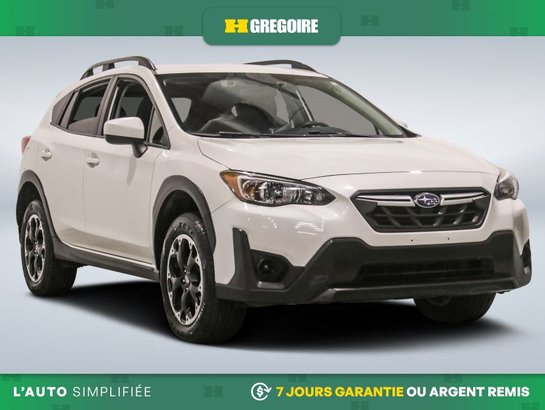 2021 Subaru Crosstrek Convenience AWD AUTO AC GR ELECT MAGS CAM RECUL BL White