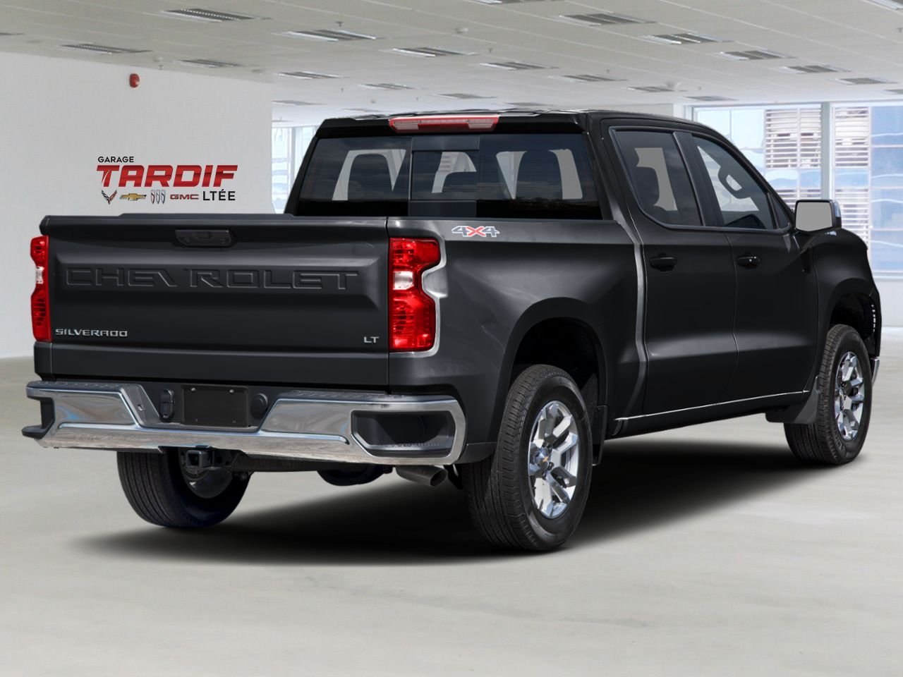 2026 CHEVROLET Silverado 1500 LT cabine multiplace 4RM 147 po Black Amos - photo #1
