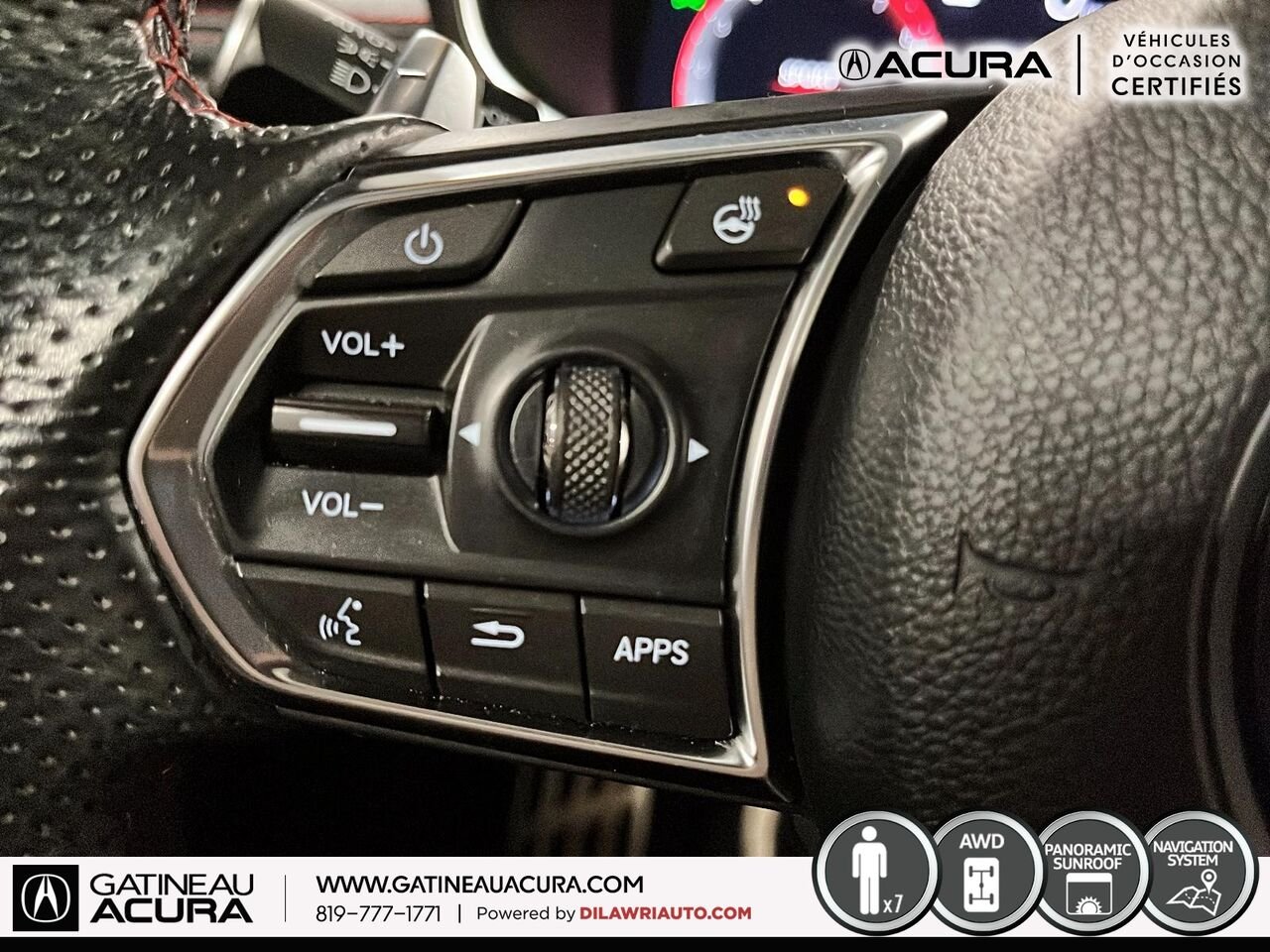 Acura MDX A-Spec SH-AWD 2022 Noir Gatineau - photo #10