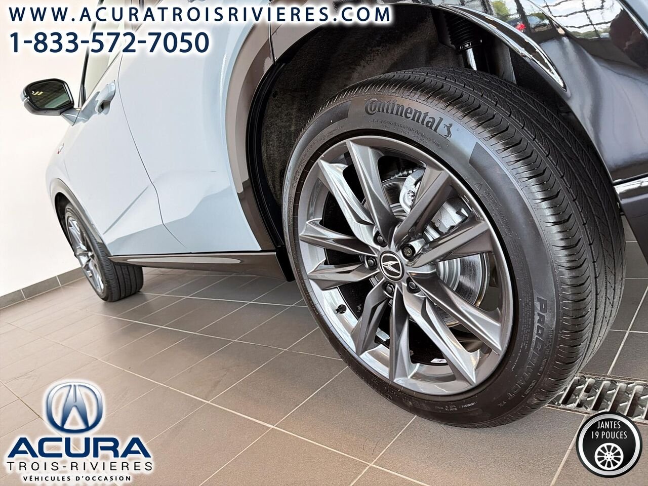 2025 Acura ADX A-Spec AWD, TOIT PANO, VOLANT CHAUFFANT Grey Trois-Rivières - photo #11
