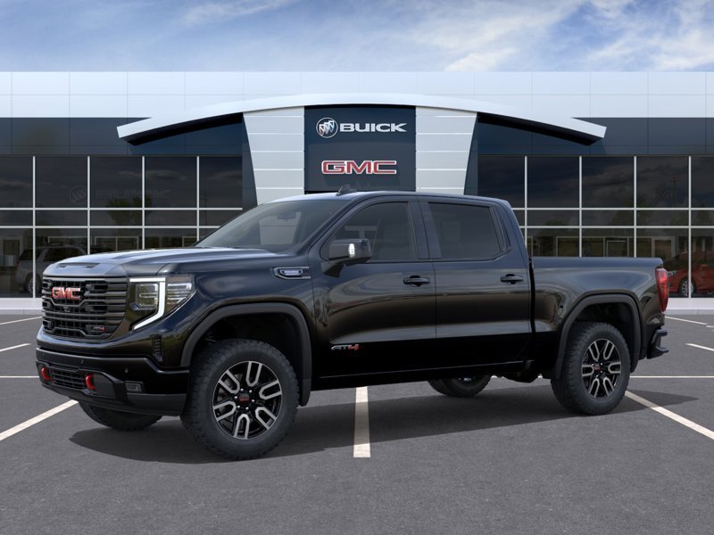 2026 GMC Sierra 1500 K1500 SIERRA CREW CAB AT4 S/BOX (4SB) ONYX BLACK