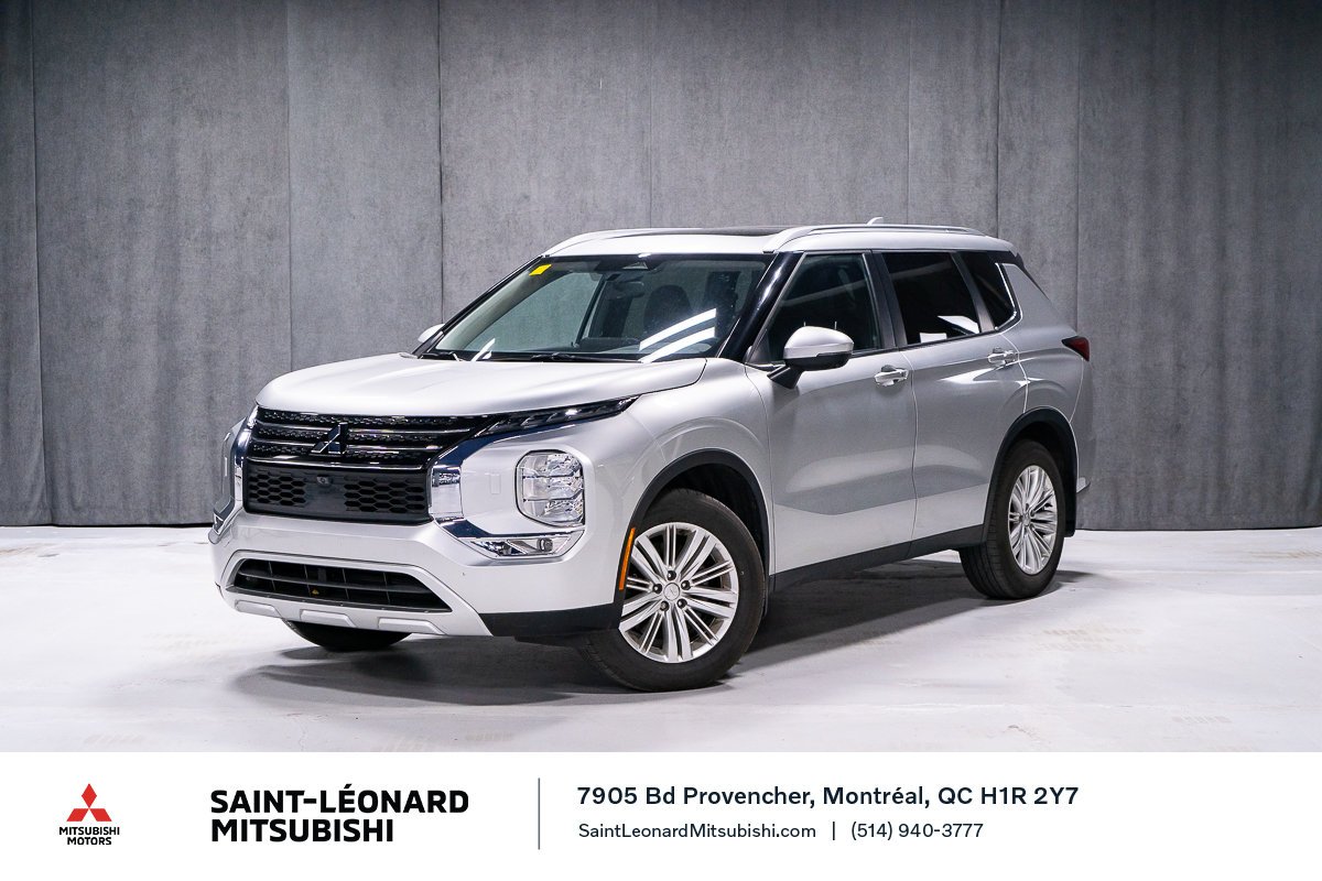 Mitsubishi Outlander LE BANC CHAUFFANT APPLE CAR PLAY SANS FIL 2024 Argent Montréal - photo #0