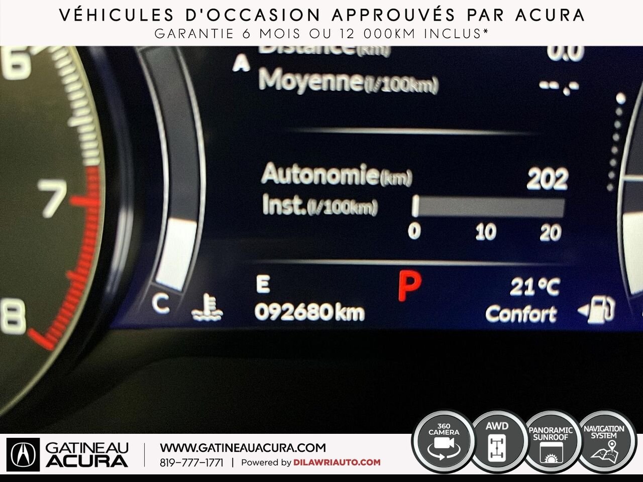 Acura RDX Platinum Élite SH-AWD 2020 Noir Gatineau - photo #1