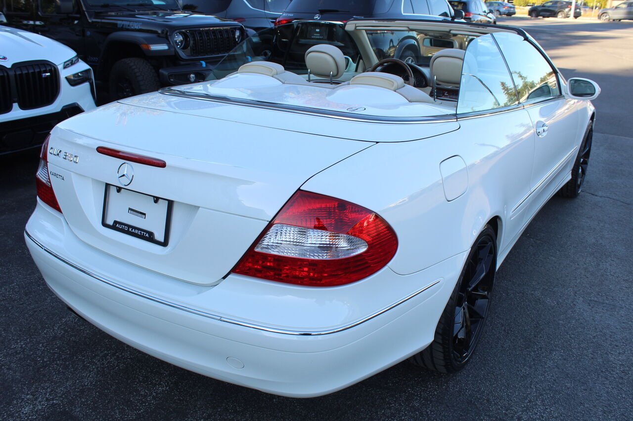 Mercedes-Benz Classe-CLK VIN: WDBTK56G96F204759 2006 Blanc Sainte-Rose - photo #4