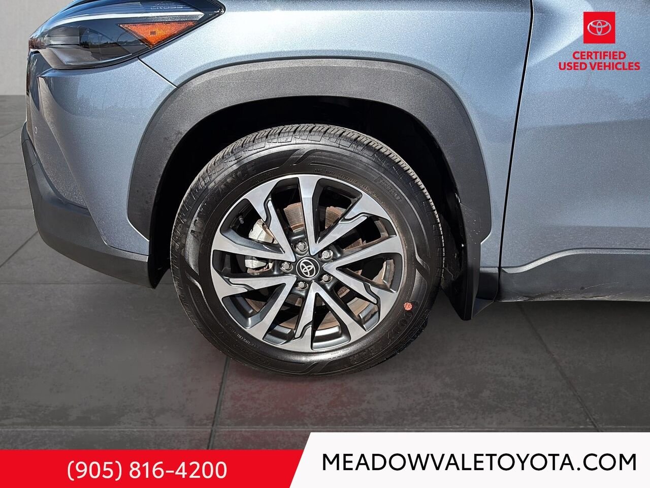 2024 Toyota Corolla Cross One owner, Clean Car Fax, Low Km's Silver Mississauga - photo #6