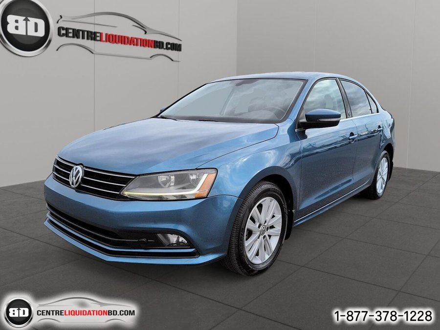 2017 Volkswagen Berline Jetta Édition Wolfsburg 1.4 TSI AUTO Blue
