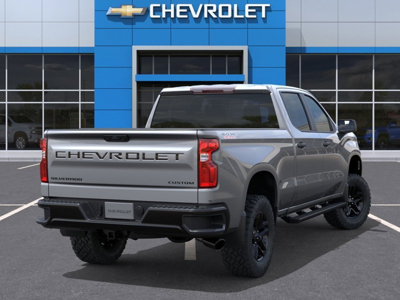2026 CHEVROLET Silverado 1500 Custom Trail Boss cabine multiplace 4RM 157 po Sterling Grey Metallic Ottawa & Gatineau - photo #3