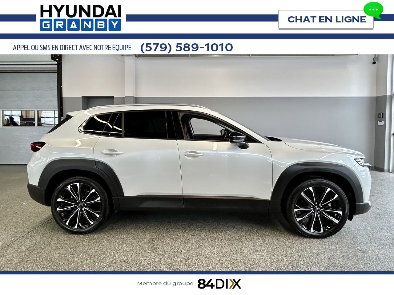 Mazda CX-50 2024 Blanc Granby - photo #7