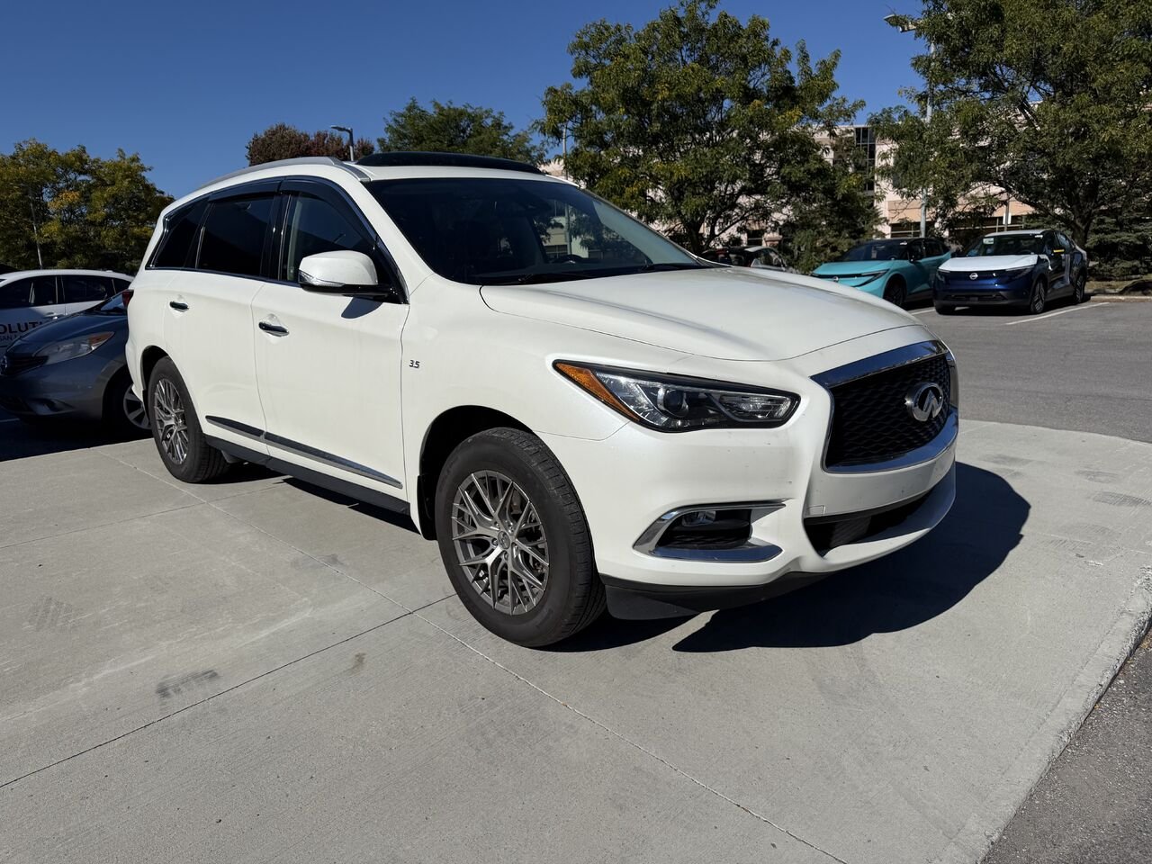 INFINITI QX60 PURE TI 2019 Blanc Châteauguay - photo #3