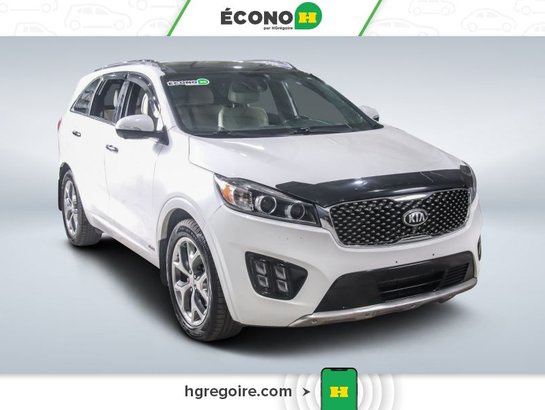 2016 Kia Sorento 3.3L SX AWD CUIR TOIT MAGS 7 PASSAGERS White