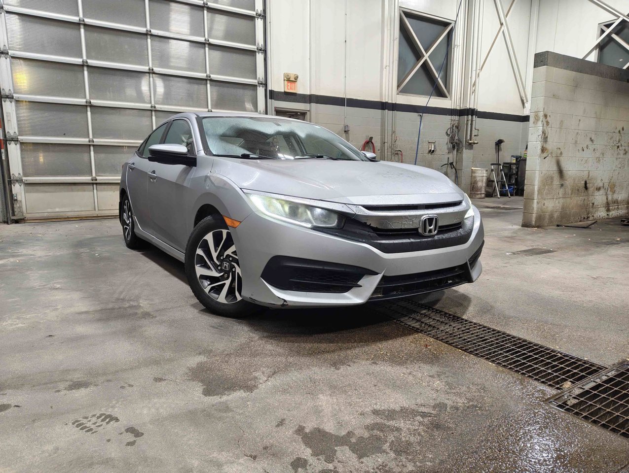 2016 Honda Civic Sedan 4dr CVT EX Grey Sherwood Park - photo #1